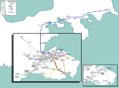 Map of Dalian